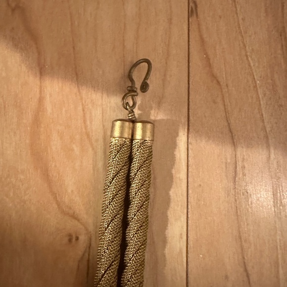 Sarah Cavender Metalworks Belt / Necklace GOLD Mesh 